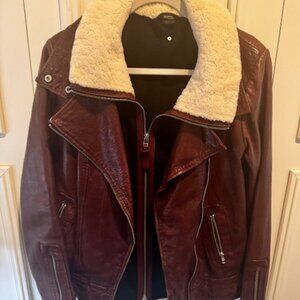 Mackage Veruca leather jacket womens